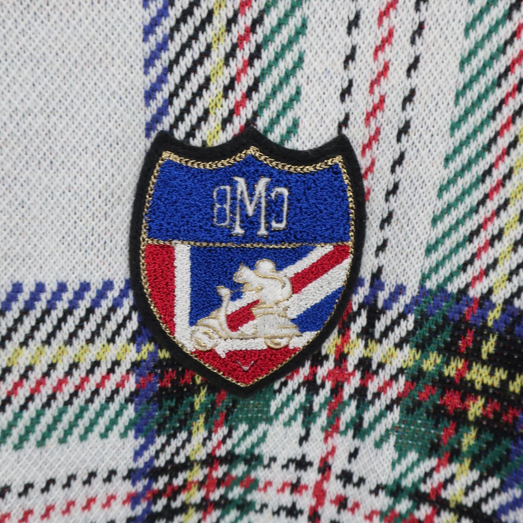 Callaway(キャロウェイ) セーター 白カラフルチェック レディース M 241-7260802 B