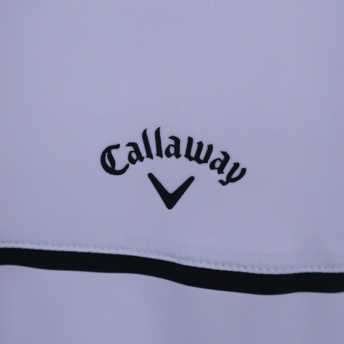 Callaway(キャロウェイ) 半袖モックネックシャツ 白 レディース L C22134201 A