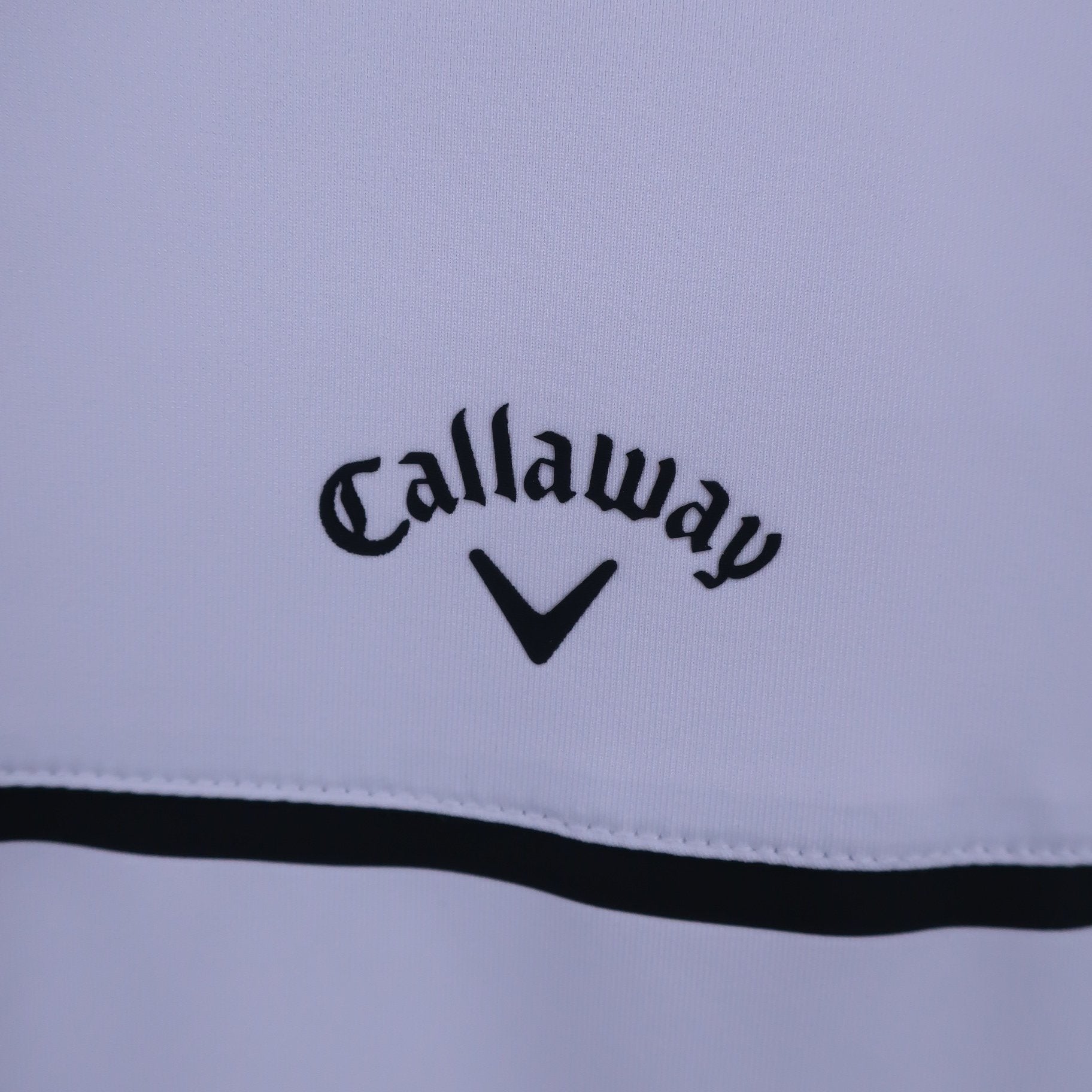 Callaway(キャロウェイ) 半袖モックネックシャツ 白 レディース L C22134201 A