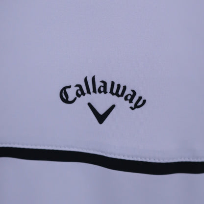 Callaway(キャロウェイ) 半袖モックネックシャツ 白 レディース L C22134201 A