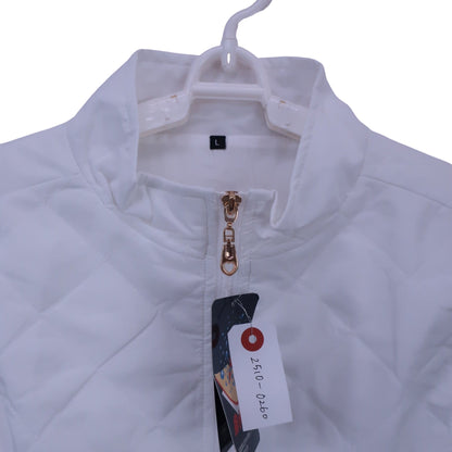 KEITH KNOX キルティングワンピース 白 レディース L N