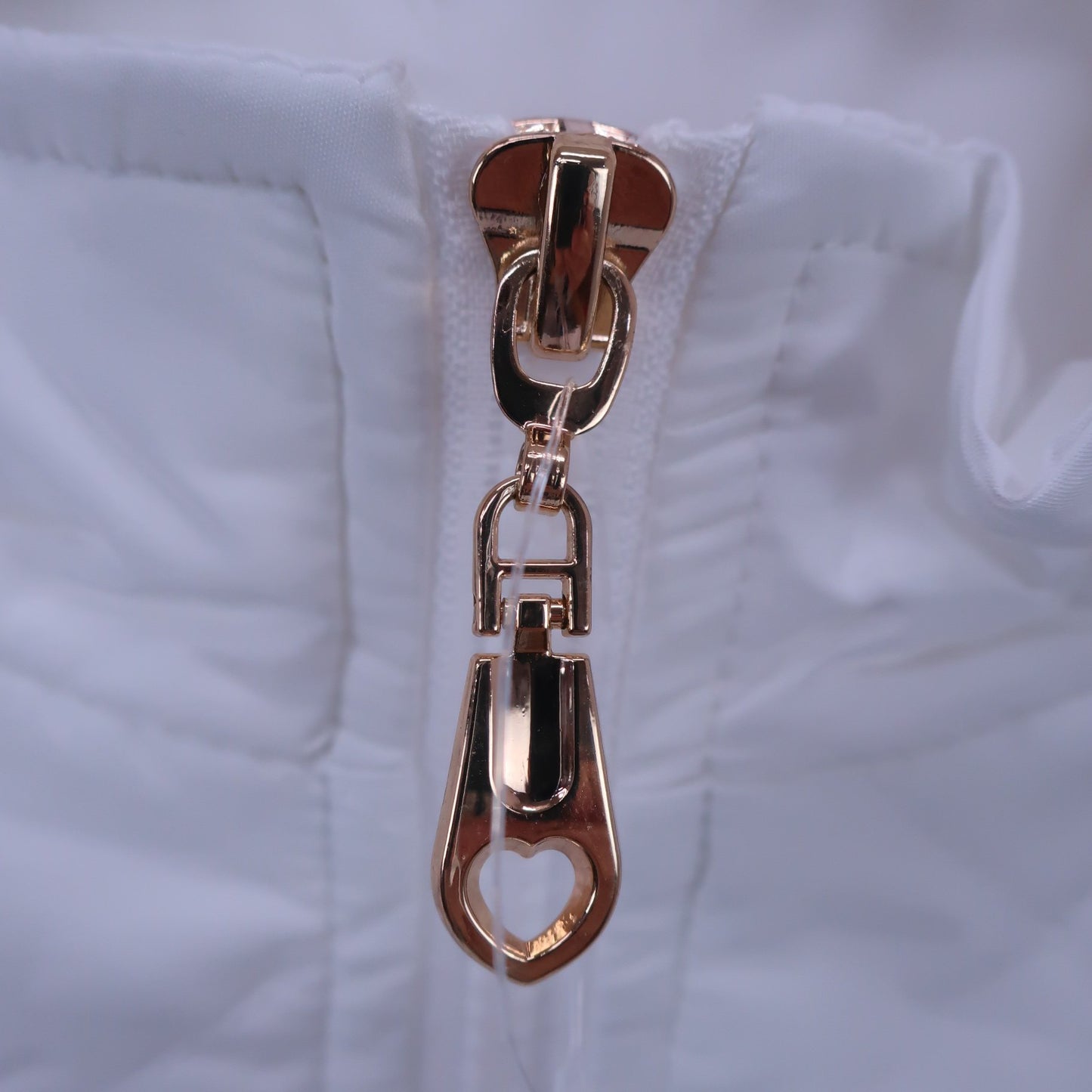 KEITH KNOX キルティングワンピース 白 レディース L N