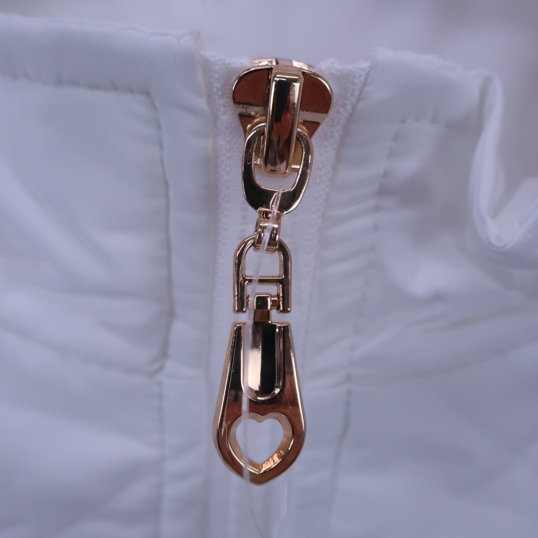 KEITH KNOX キルティングワンピース 白 レディース L N