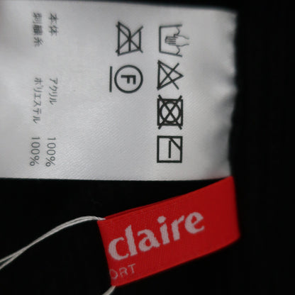 marie claire sport(マリ・クレール・スポーツ) ニット帽 黒 レディース フリーサイズ N