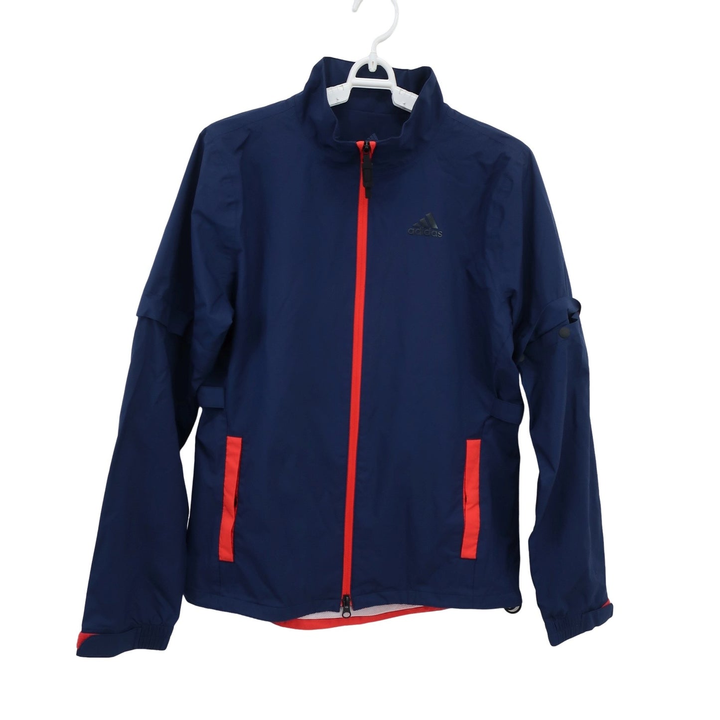 adidas(アディダス) レインウェア 上下セット ネイビー / 赤 レディース M S