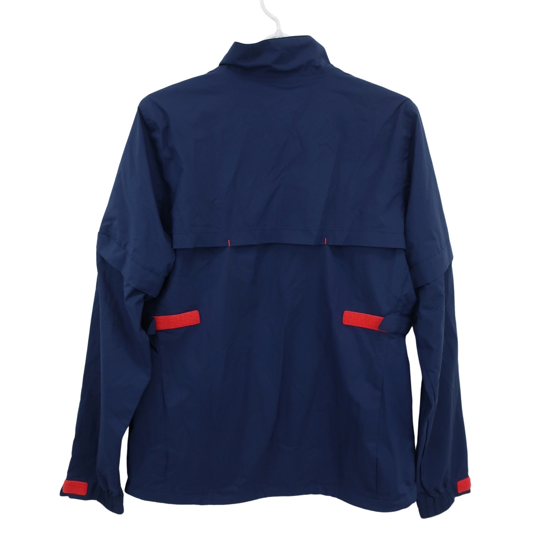 adidas(アディダス) レインウェア 上下セット ネイビー / 赤 レディース M S