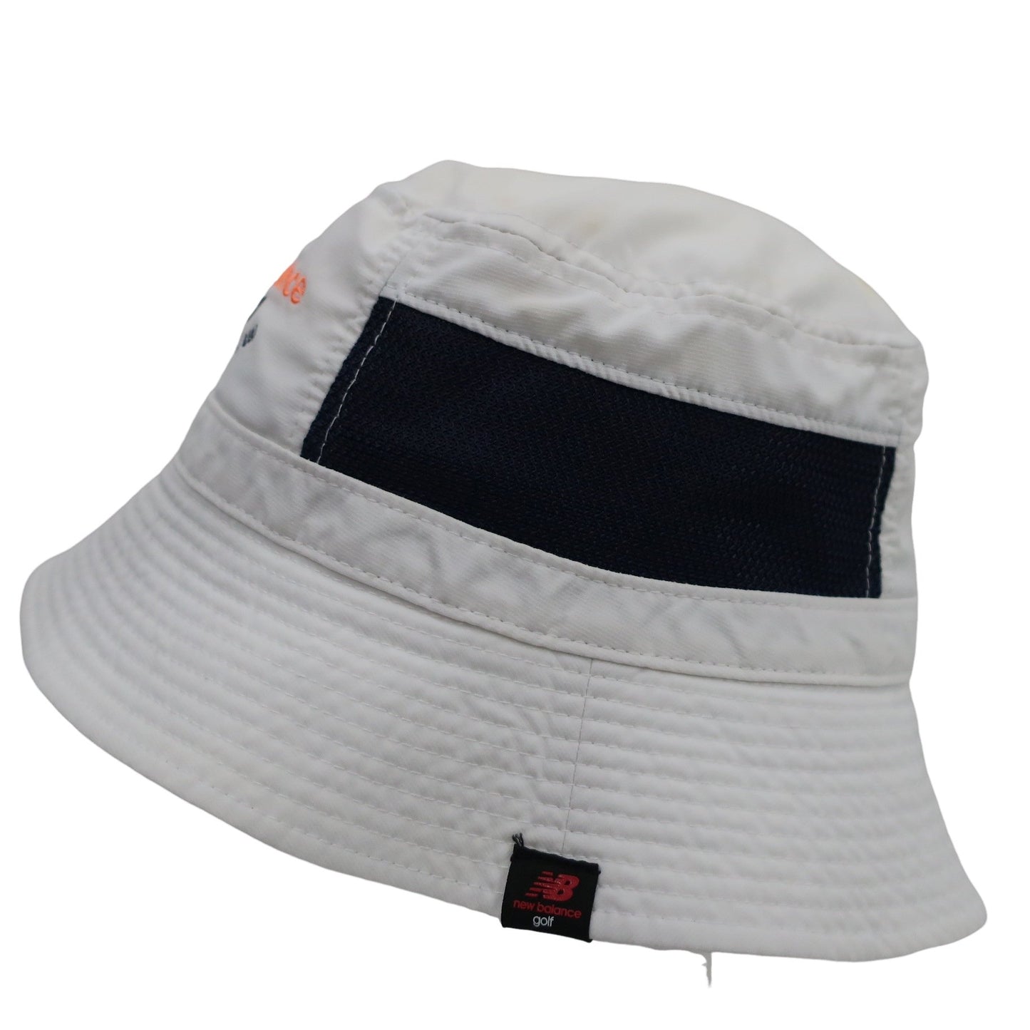 New Balance(ニューバランス) ハット 白ネイビー レディース フリーサイズ B