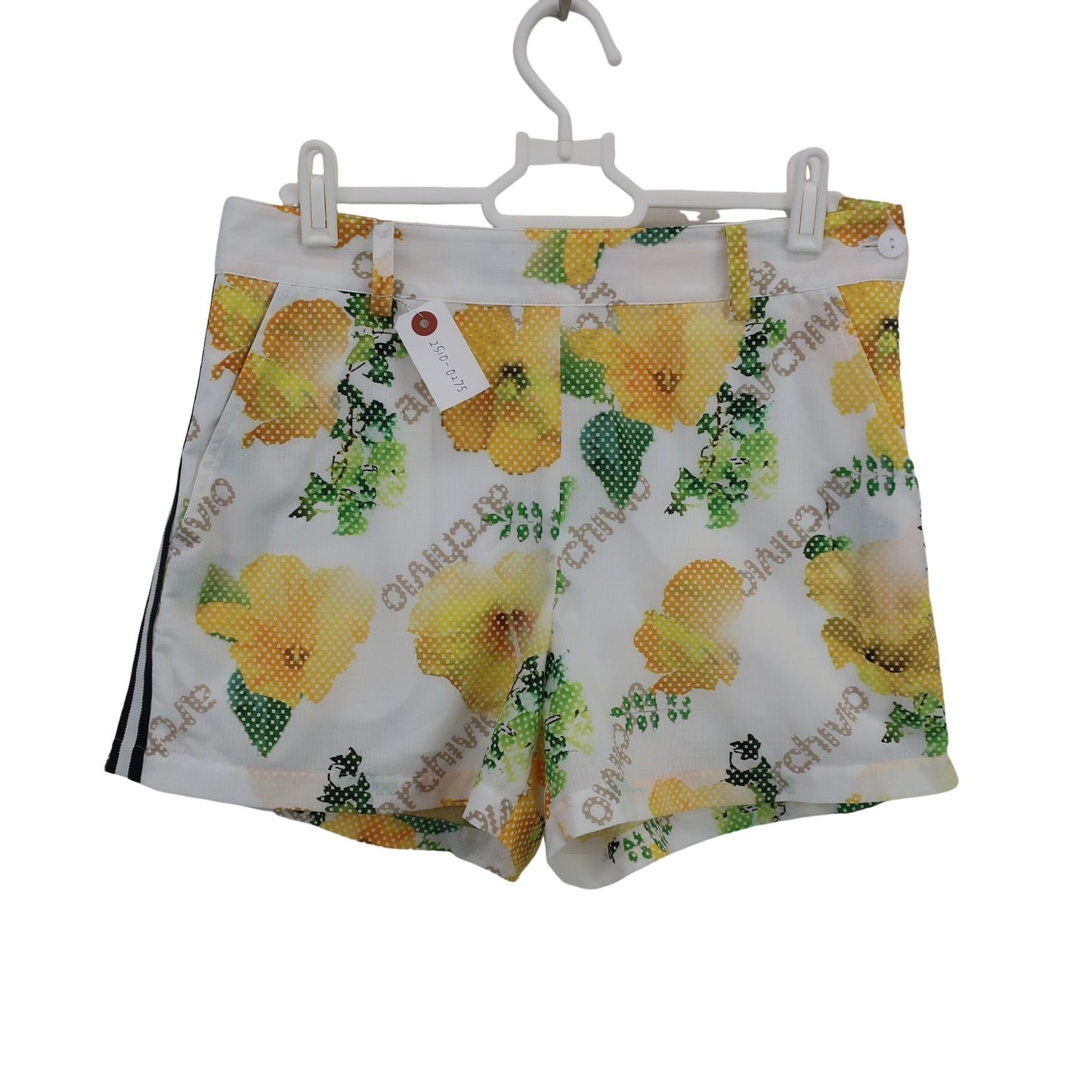 archivio(アルチビオ) ショートパンツ 白黄色総柄 レディース 38 A