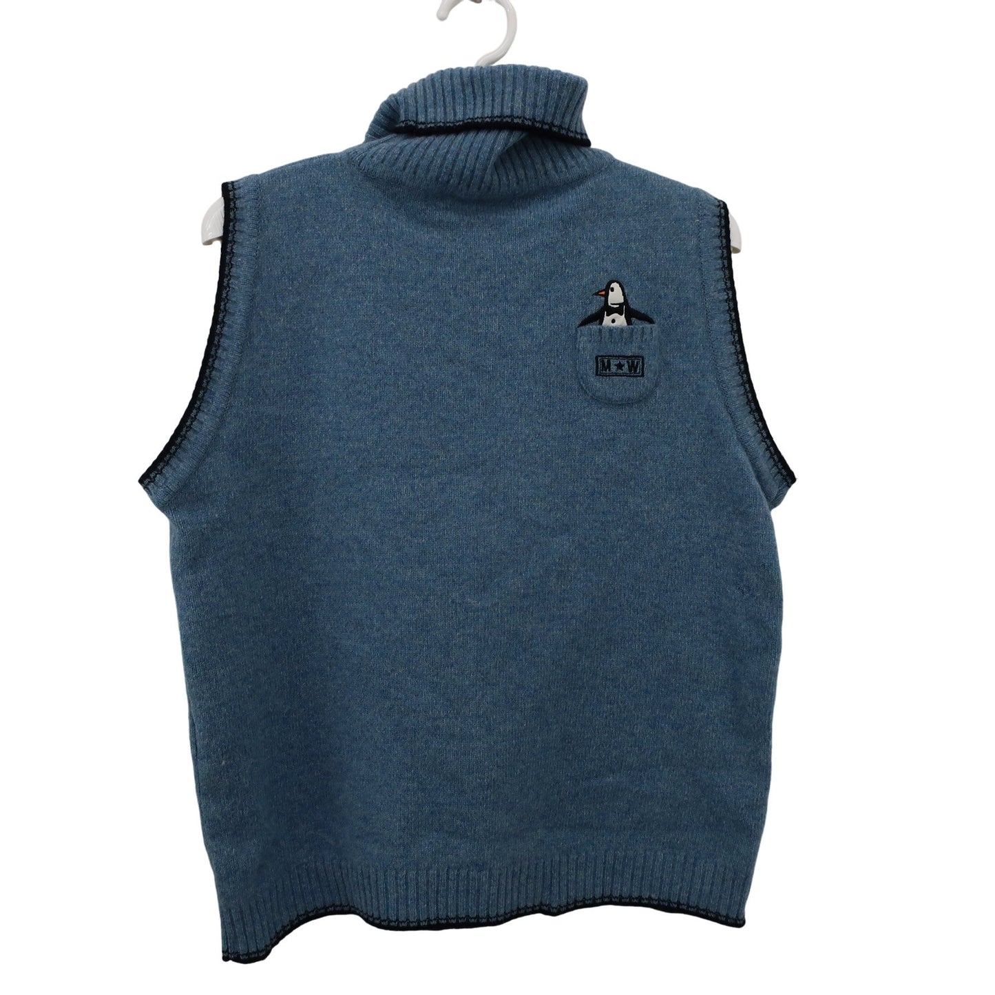 Munsingwear(マンシングウェア) タートルネックベスト 青系 レディース M C