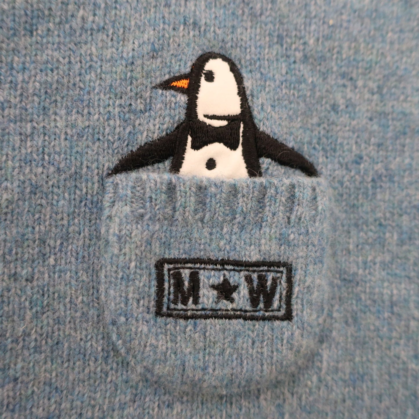 Munsingwear(マンシングウェア) タートルネックベスト 青系 レディース M C