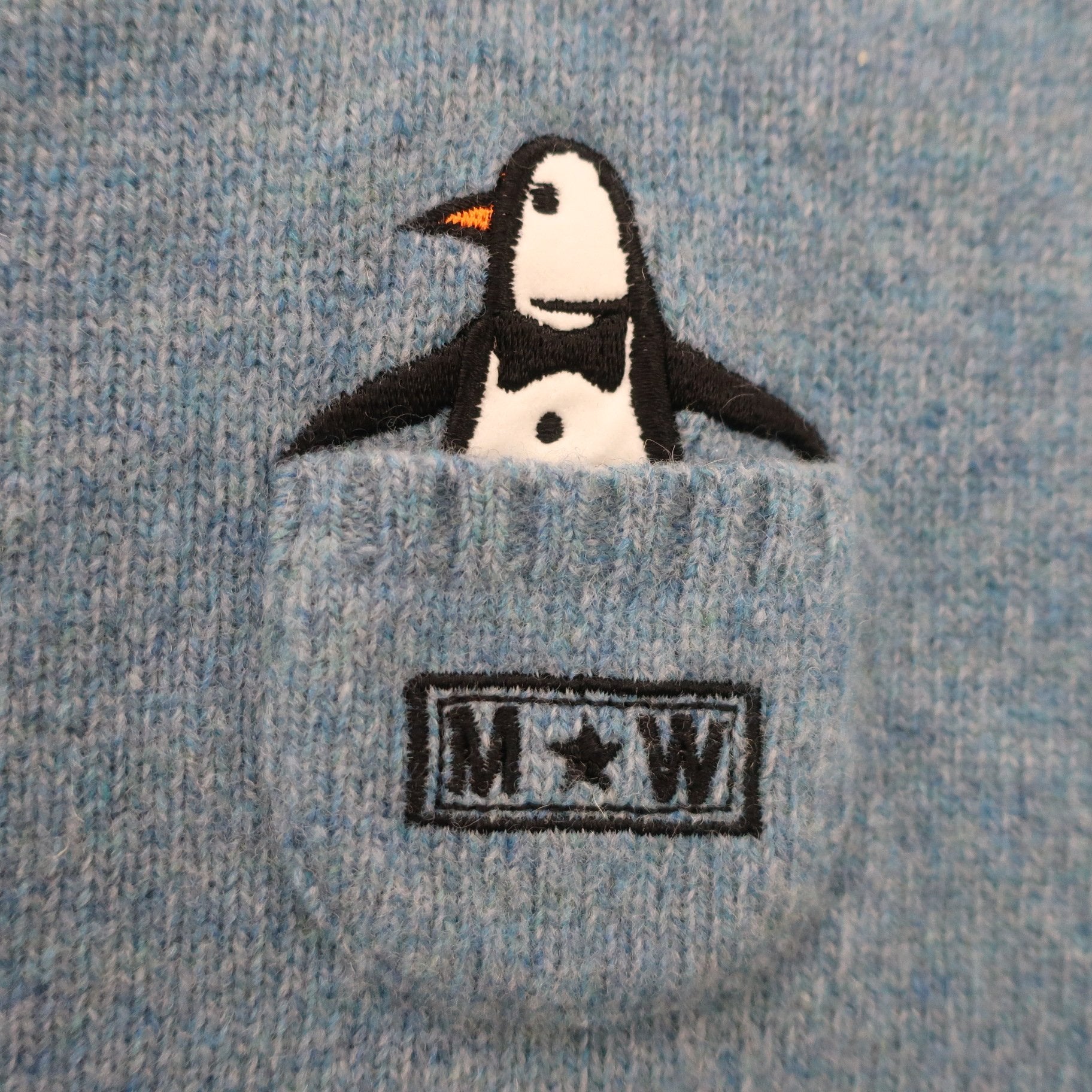 Munsingwear(マンシングウェア) タートルネックベスト 青系 レディース M C