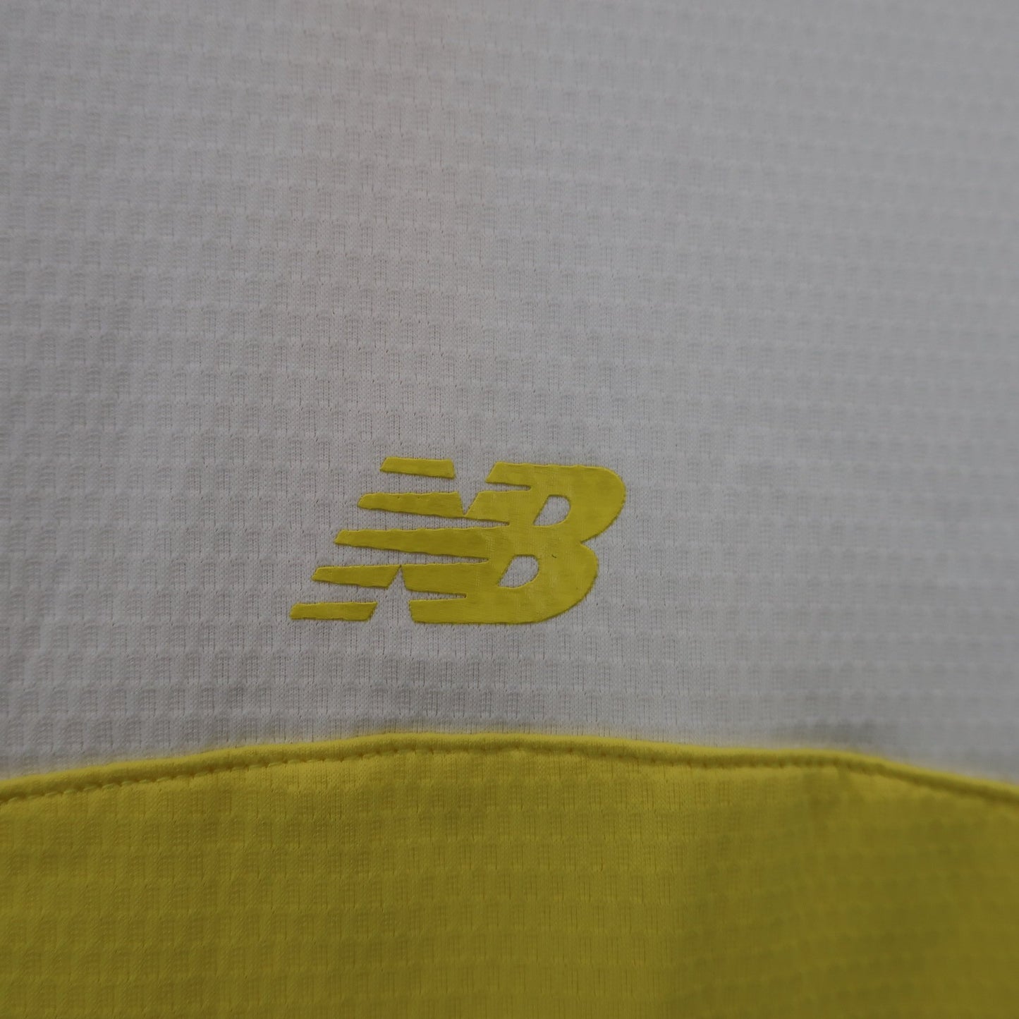 New Balance golf(ニューバランスゴルフ) ハーフジップシャツ 白黄色 レディース 1 A