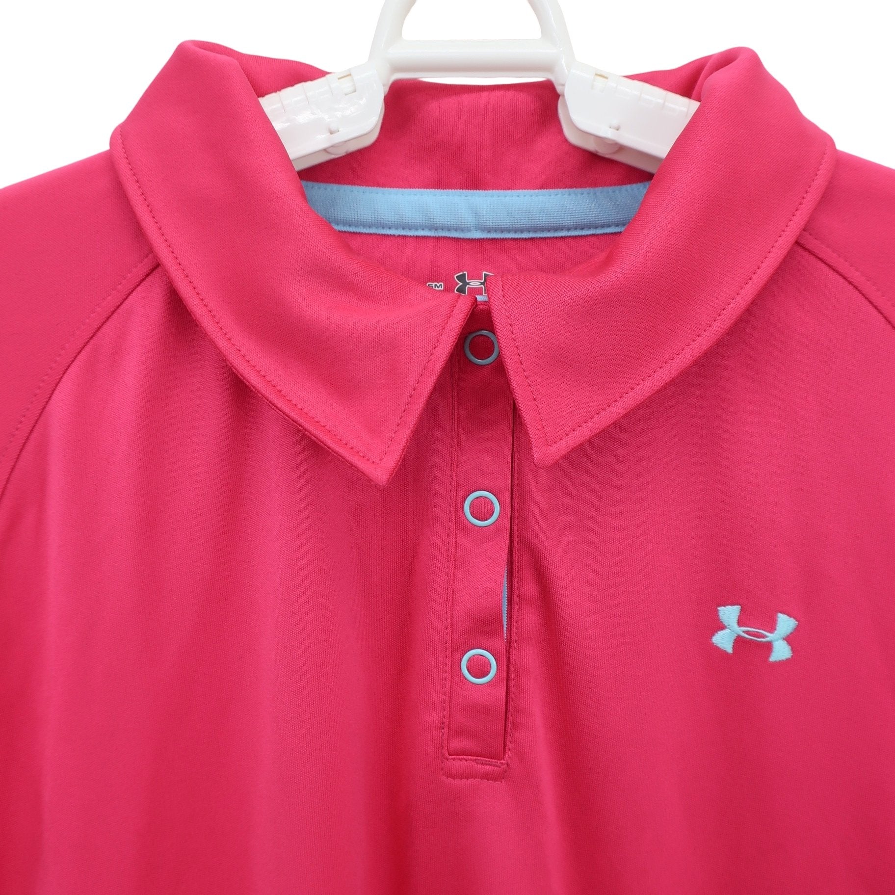 UNDER ARMOUR(アンダーアーマー) ポロシャツ ピンク レディース SM A