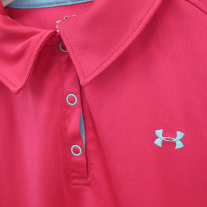UNDER ARMOUR(アンダーアーマー) ポロシャツ ピンク レディース SM A