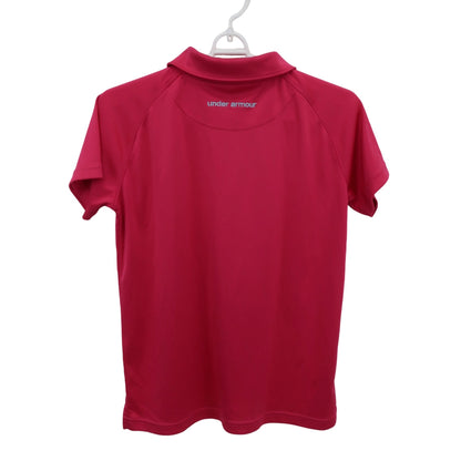 UNDER ARMOUR(アンダーアーマー) ポロシャツ ピンク レディース SM A