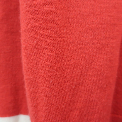 FIDRA(フィドラ) カーディガン 赤白ボーダー レディース S/P B