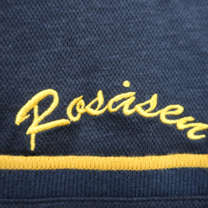 Rosasen(ロサーセン) 長袖ポロシャツ ネイビー レディース M B