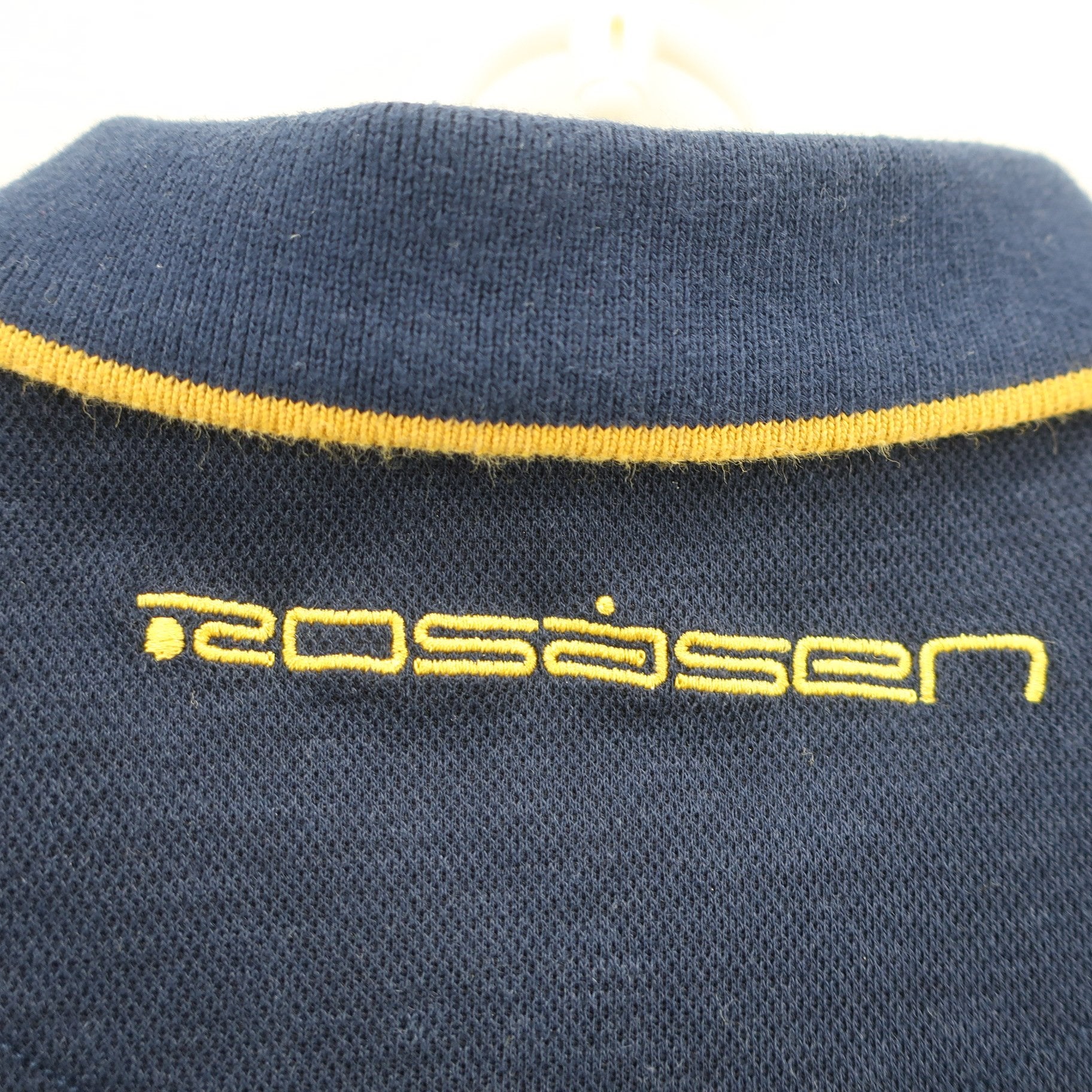 Rosasen(ロサーセン) 長袖ポロシャツ ネイビー レディース M B