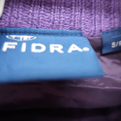 FIDRA(フィドラ) ニットブルゾン 紫 レディース S/P B