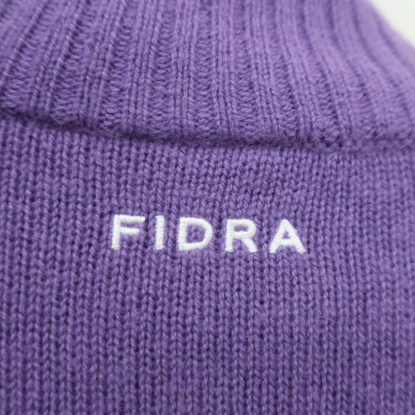 FIDRA(フィドラ) ニットブルゾン 紫 レディース S/P B