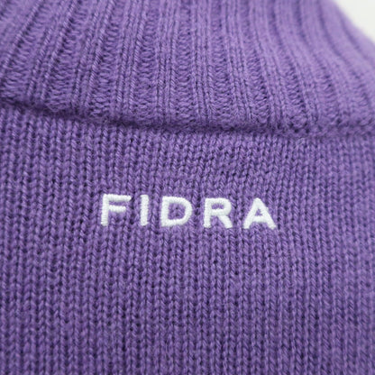 FIDRA(フィドラ) ニットブルゾン 紫 レディース S/P B