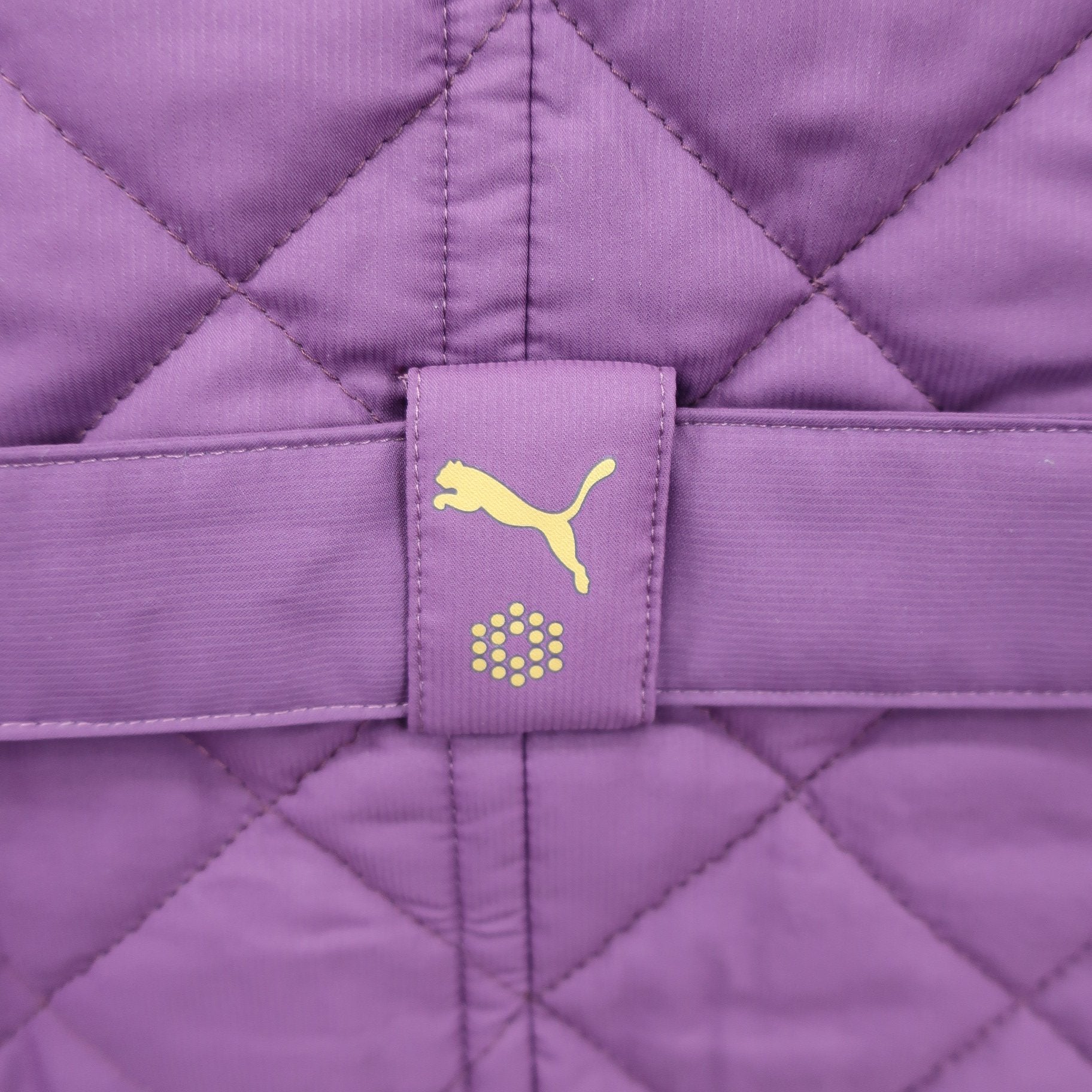 PUMA GOLF(プーマゴルフ) キルティングジャケット 紫 レディース M A