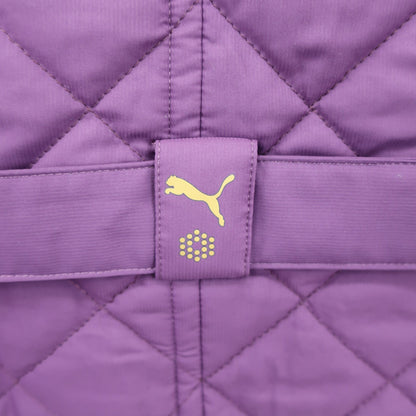 PUMA GOLF(プーマゴルフ) キルティングジャケット 紫 レディース M A