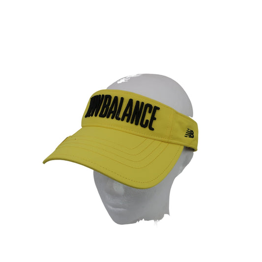 New Balance(ニューバランス) サンバイザー 黄色 レディース フリーサイズ B