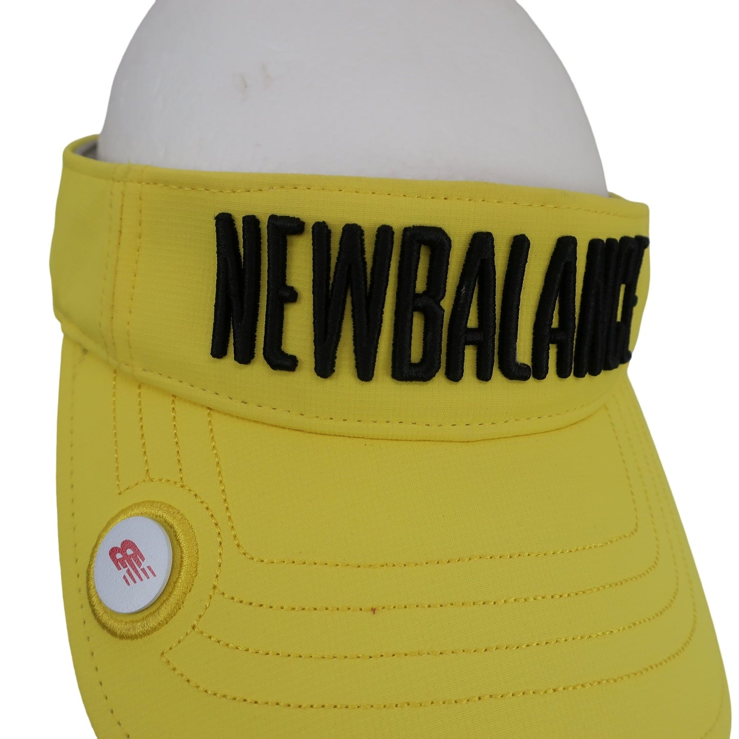 New Balance(ニューバランス) サンバイザー 黄色 レディース フリーサイズ B