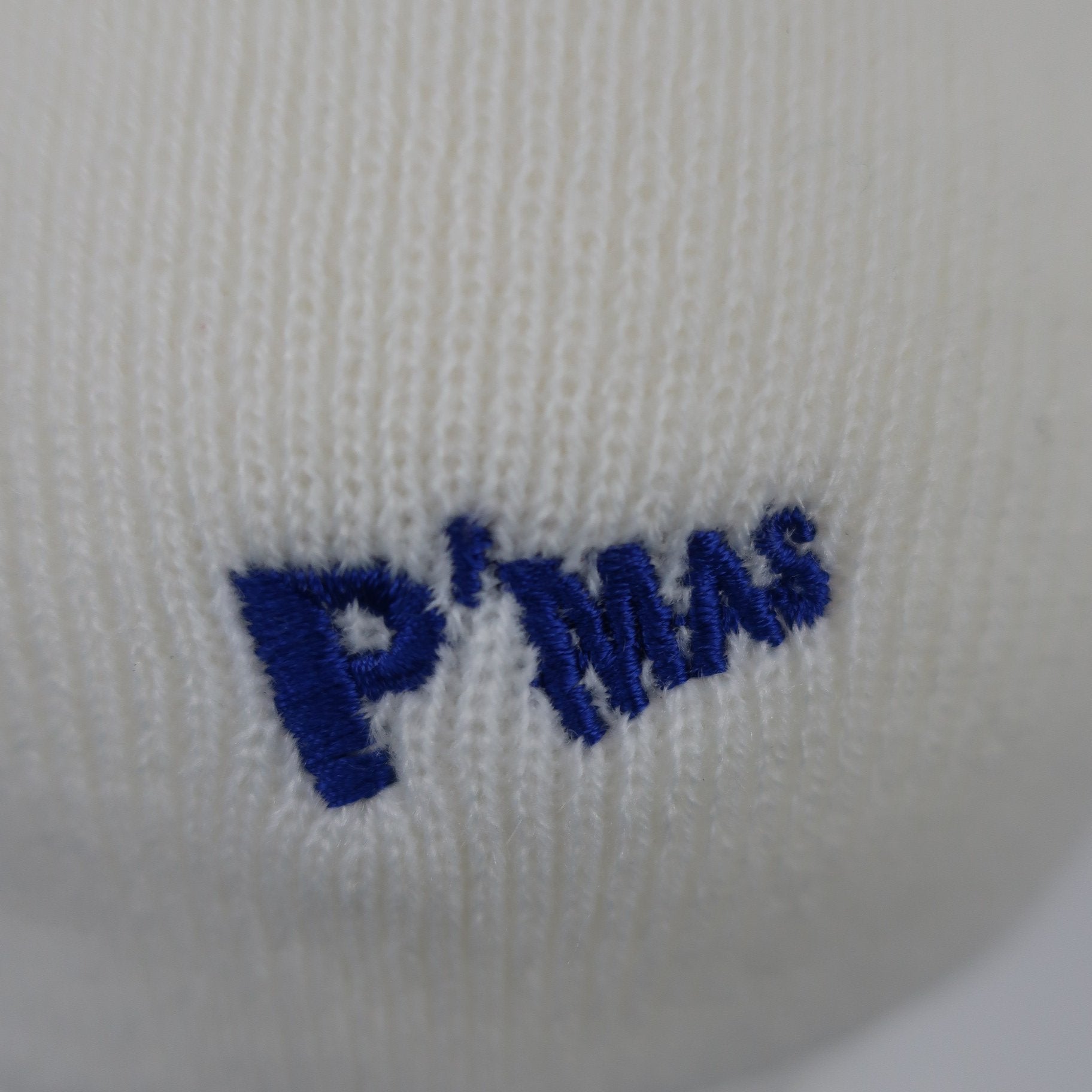 P’MAS GOLF ニット帽 白 レディース フリーサイズ S