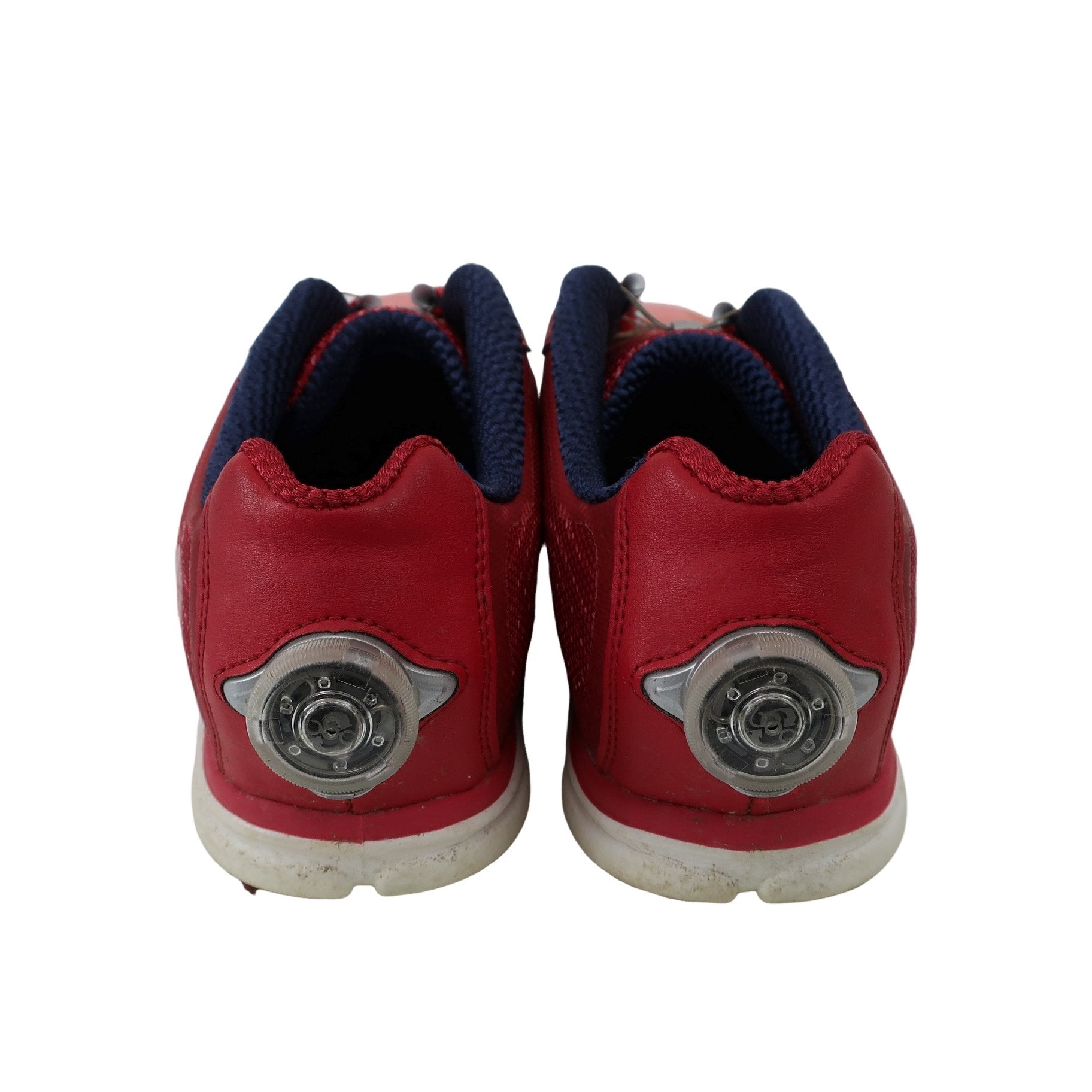 FOOTJOY(フットジョイ) ダイヤル式スパイクレスゴルフシューズ 赤 レディース 24.5cm 98009J B