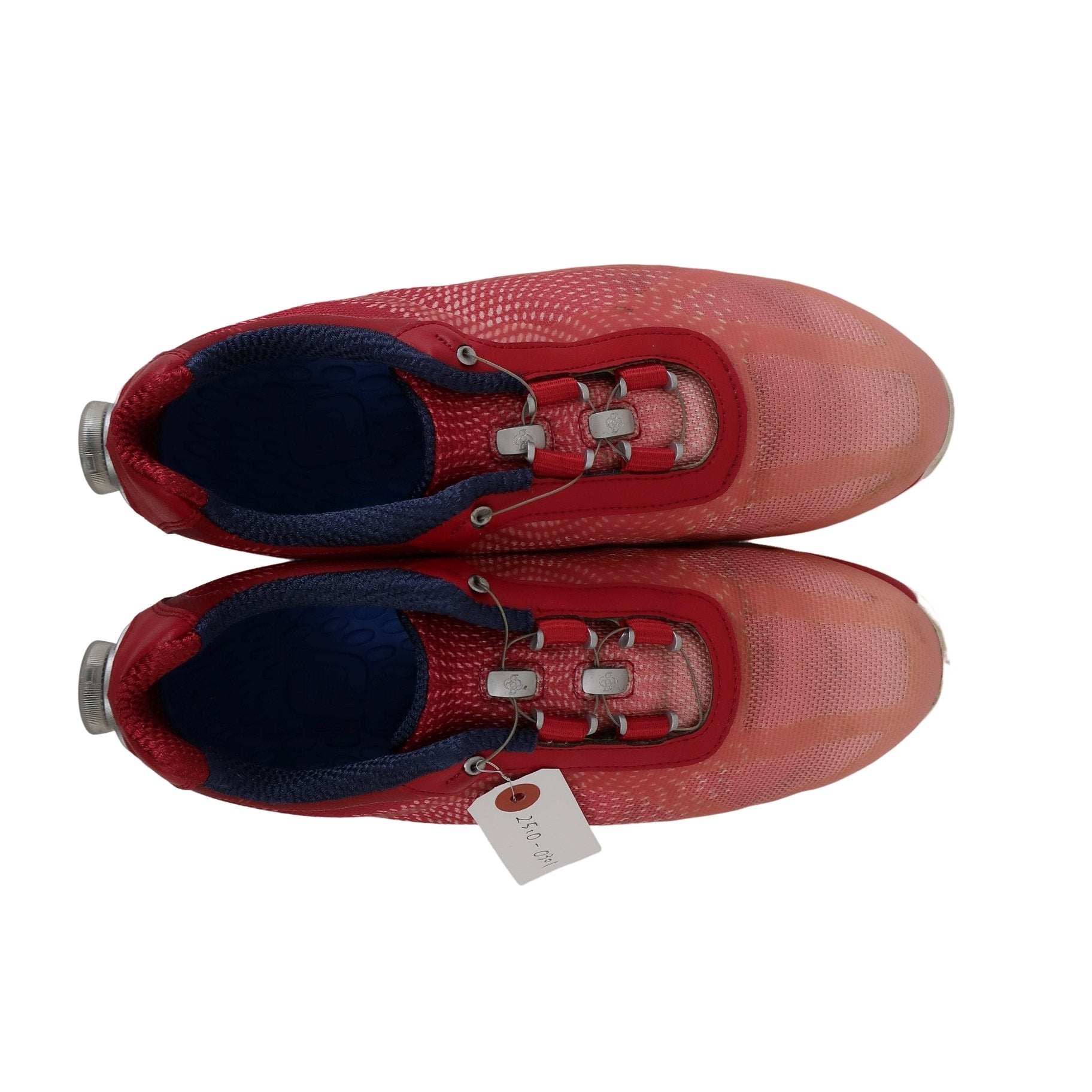 FOOTJOY(フットジョイ) ダイヤル式スパイクレスゴルフシューズ 赤 レディース 24.5cm 98009J B