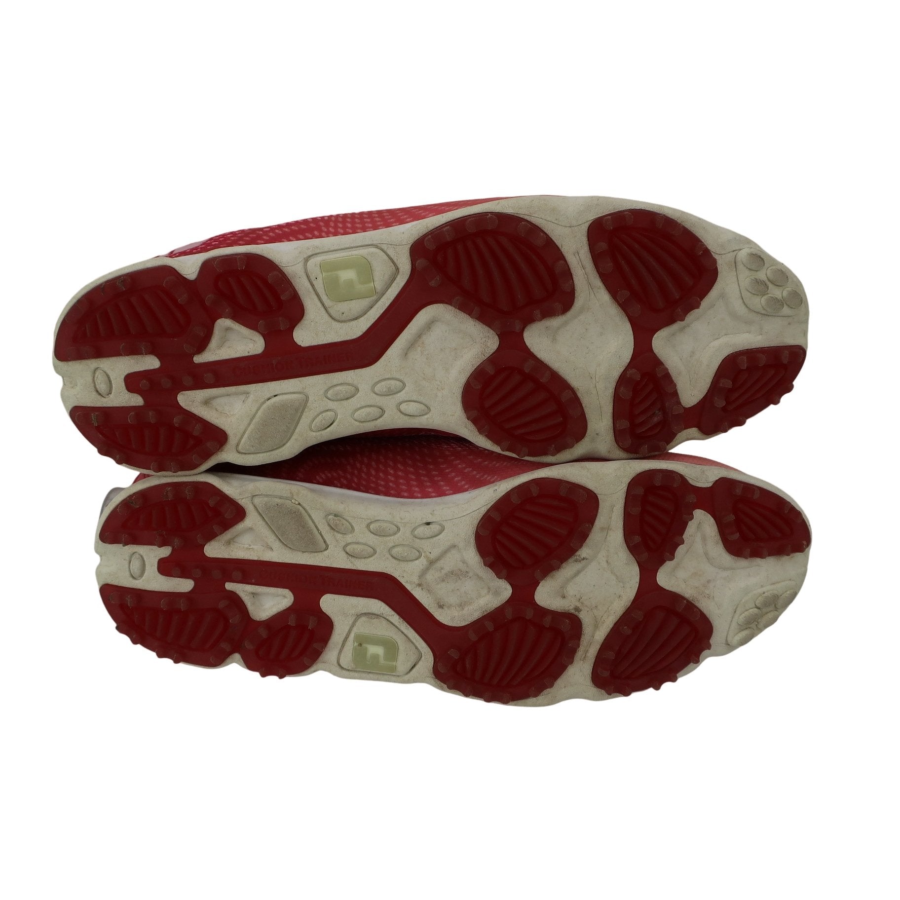 FOOTJOY(フットジョイ) ダイヤル式スパイクレスゴルフシューズ 赤 レディース 24.5cm 98009J B