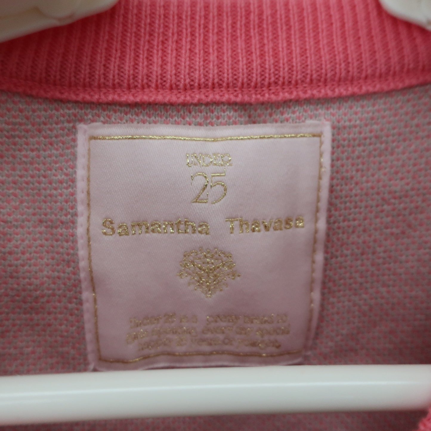 Samantha Thavasa(サマンサタバサ) ニットベスト ピンクハート柄 レディース S B