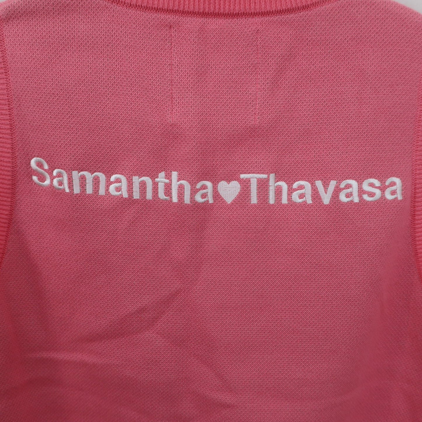 Samantha Thavasa(サマンサタバサ) ニットベスト ピンクハート柄 レディース S B