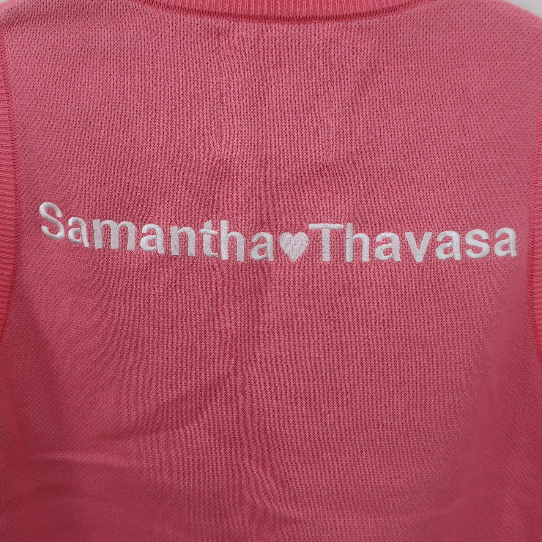 Samantha Thavasa(サマンサタバサ) ニットベスト ピンクハート柄 レディース S B