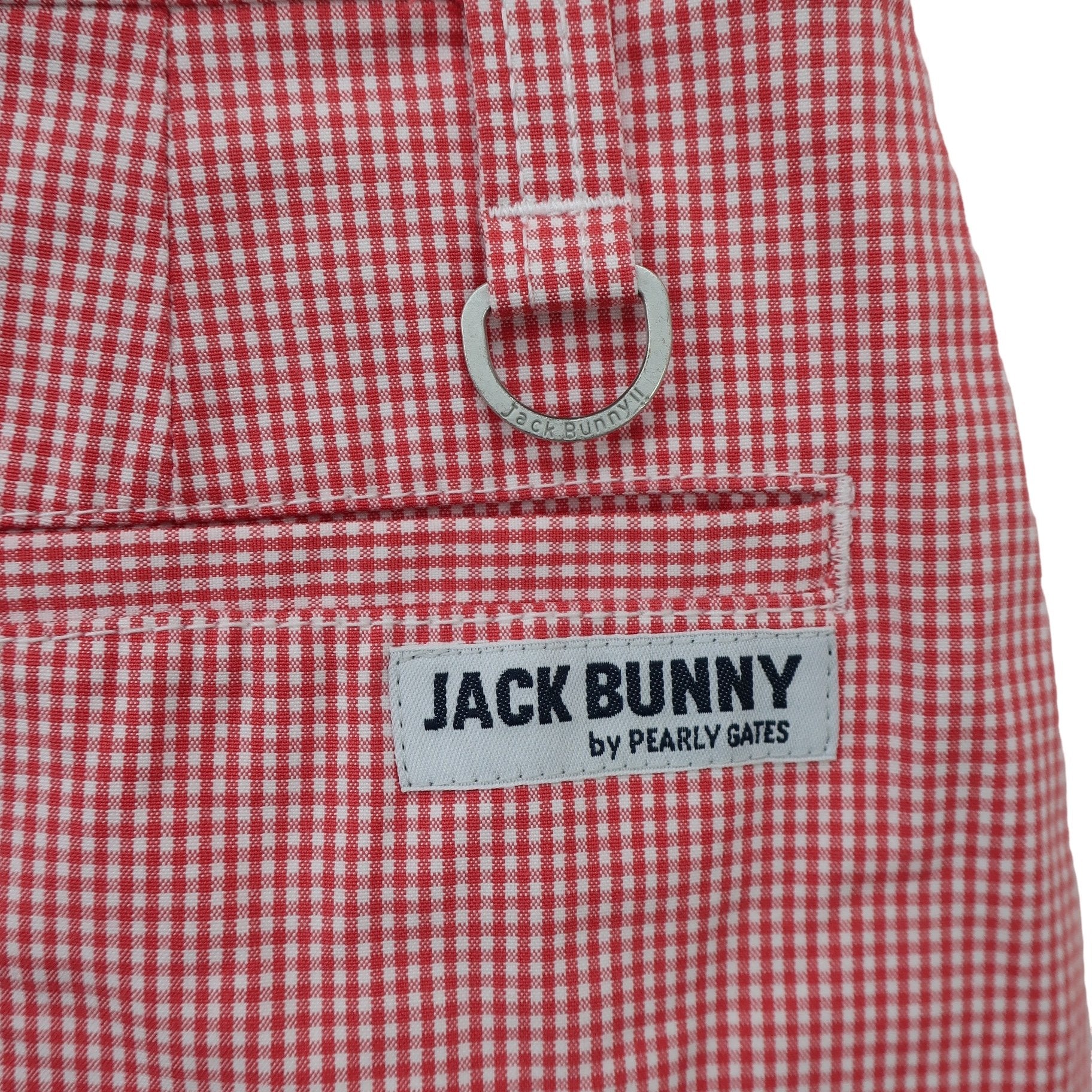 Jack Bunny(ジャックバニー) スカート ピンク白チェック レディース 1 263-8134410 A