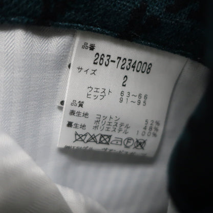Jack Bunny(ジャックバニー) スカート エメラルドグリーン 黒兎柄 レディース 2 263-7234008 A