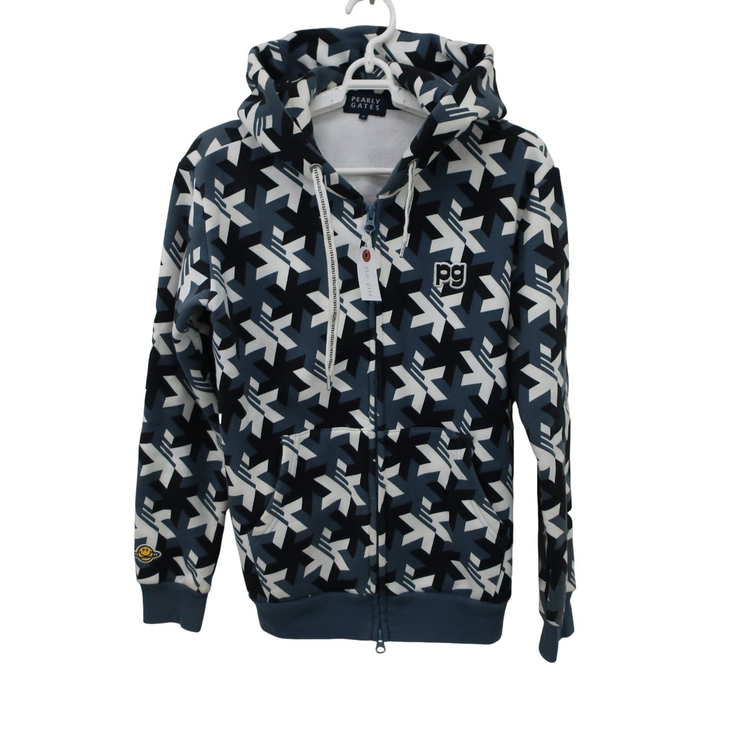 PEARLY GATES(パーリーゲイツ) パーカー グレー系総柄 レディース 0 055-8162006 B