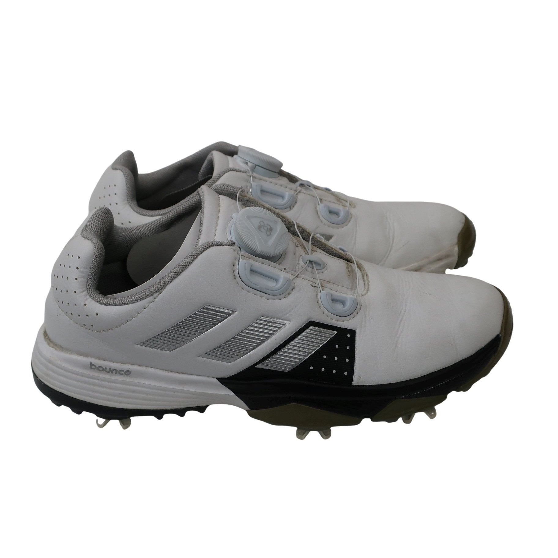 adidas(アディダス) ダイヤル式ゴルフシューズ 白 レディース 22.0cm EVN791001 B