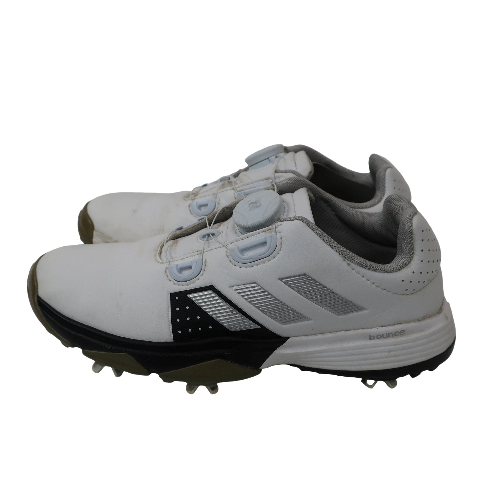 adidas(アディダス) ダイヤル式ゴルフシューズ 白 レディース 22.0cm EVN791001 B