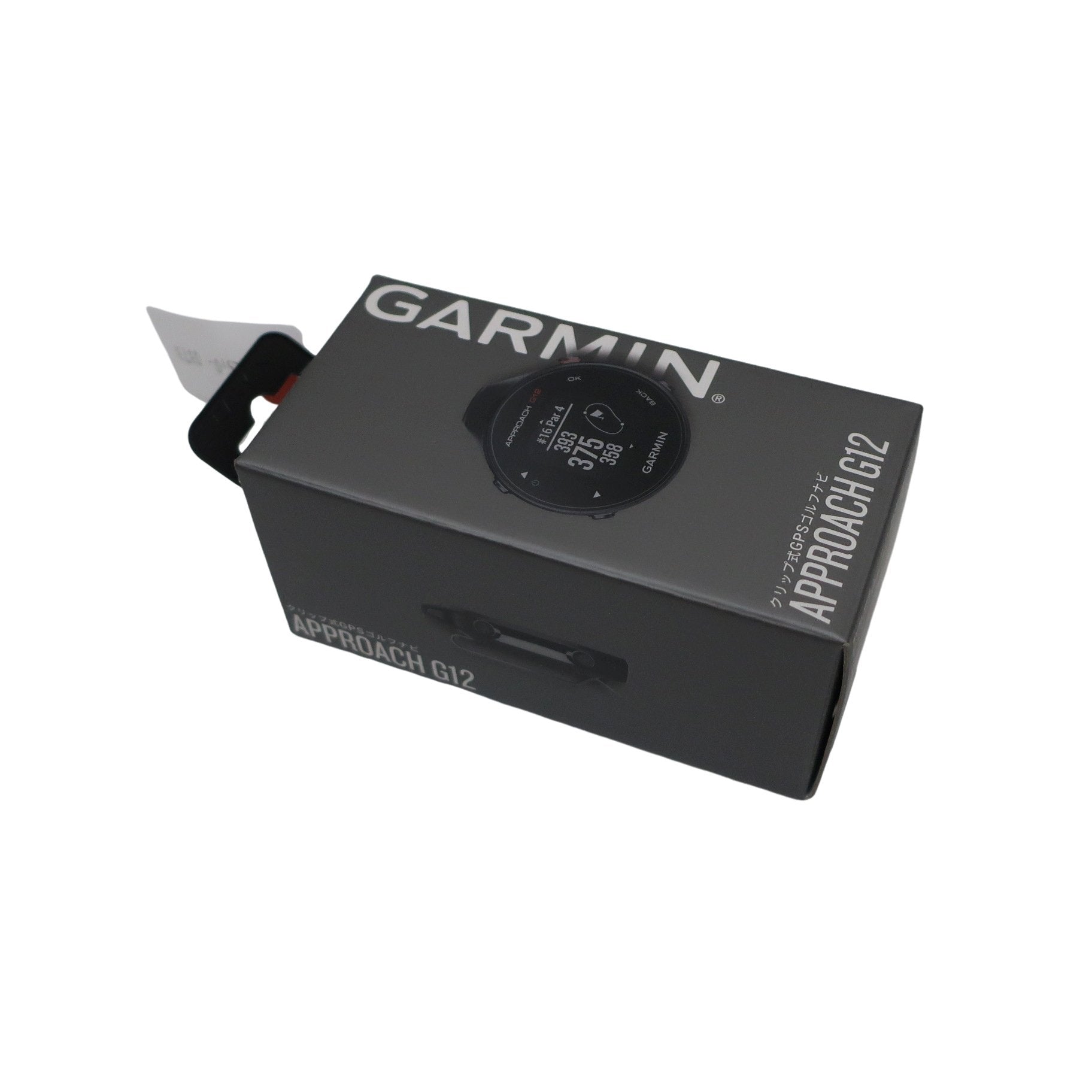 GARMIN(ガーミン) クリップ式GPSゴルフナビ 黒 APPROACH G12 A