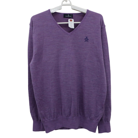 Munsingwear(マンシングウェア) 薄手セーター 紫 メンズ L B