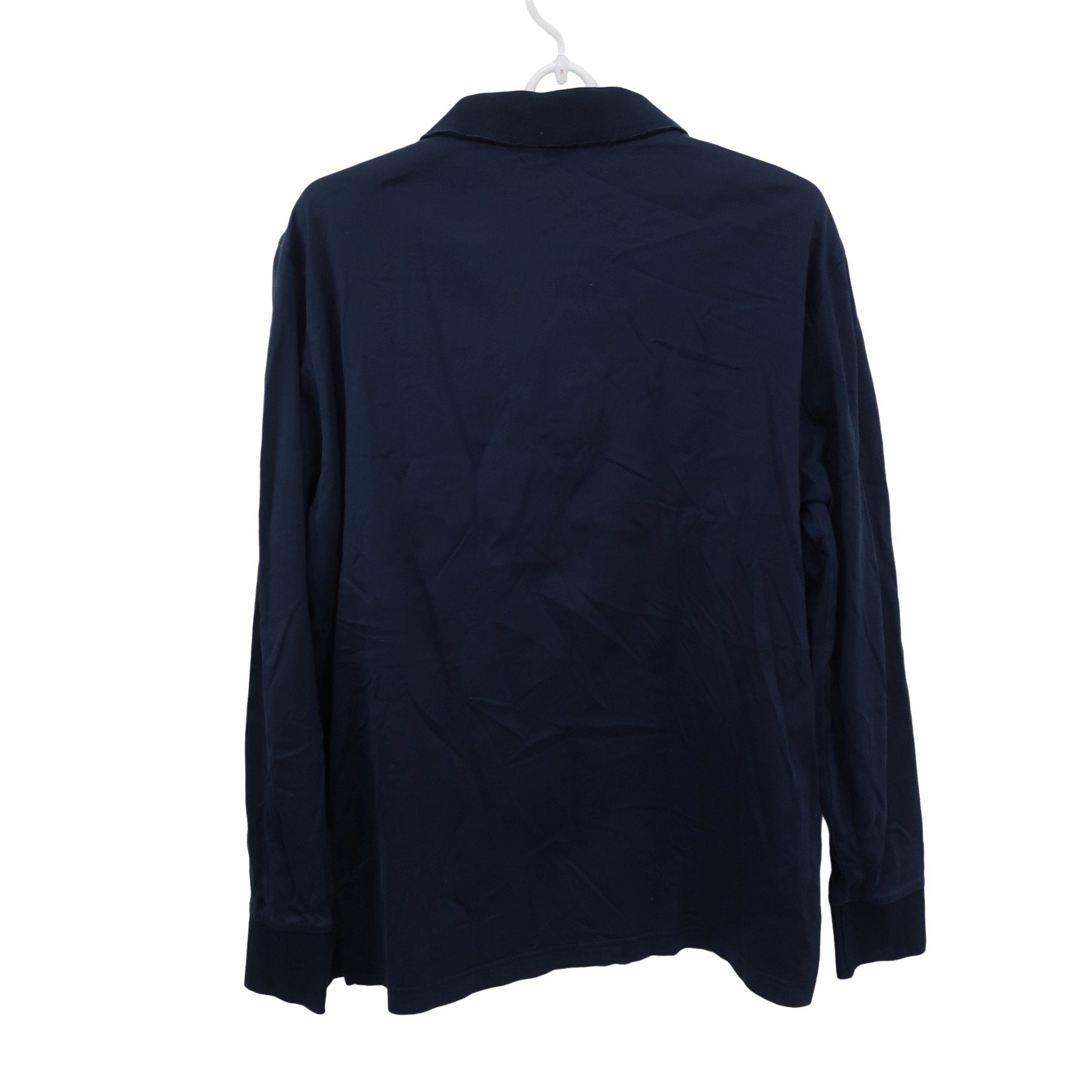 Munsingwear(マンシングウェア) 長袖ポロシャツ ネイビー メンズ L B