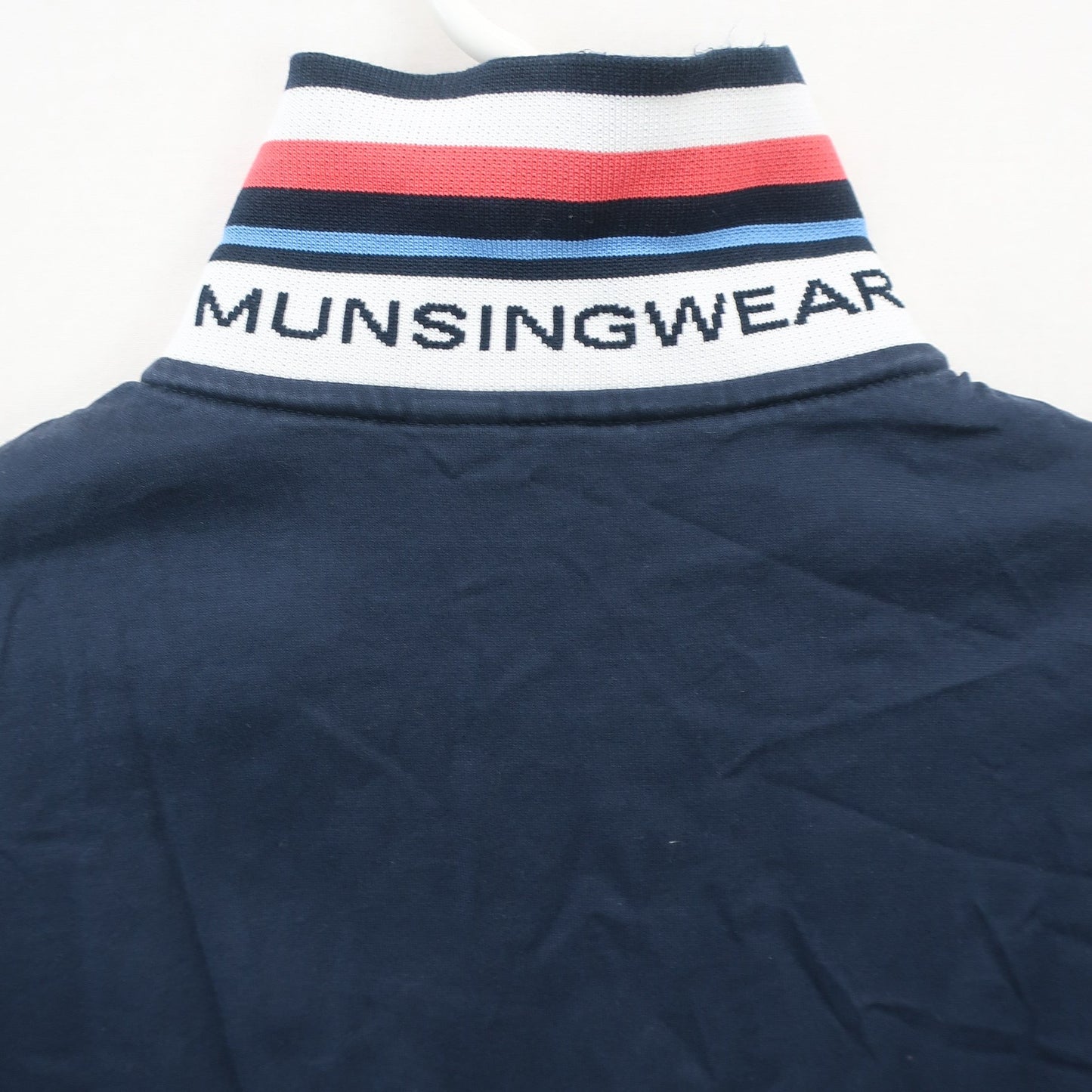 Munsingwear(マンシングウェア) 長袖ポロシャツ ネイビー メンズ L B