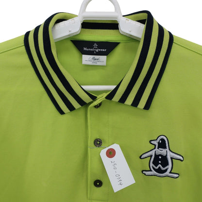 Munsingwear(マンシングウェア) ポロシャツ 黄緑 メンズ L B