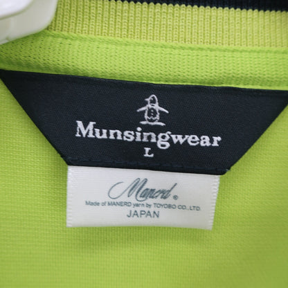Munsingwear(マンシングウェア) ポロシャツ 黄緑 メンズ L B
