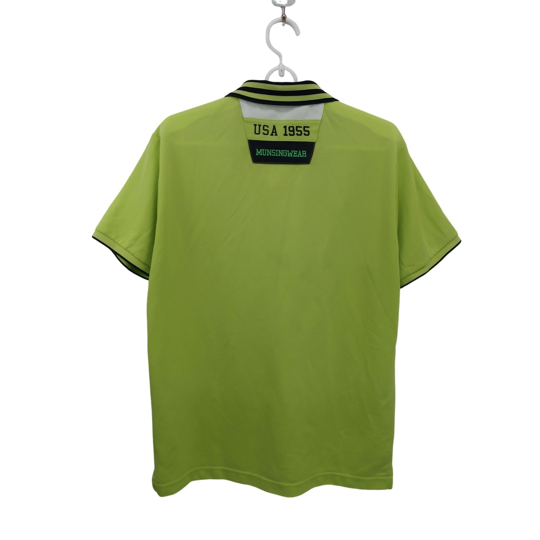 Munsingwear(マンシングウェア) ポロシャツ 黄緑 メンズ L B