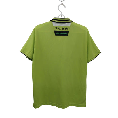 Munsingwear(マンシングウェア) ポロシャツ 黄緑 メンズ L B
