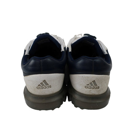 adidas(アディダス) ダイヤル式ゴルフシューズ 白ネイビー メンズ 25.0cm C